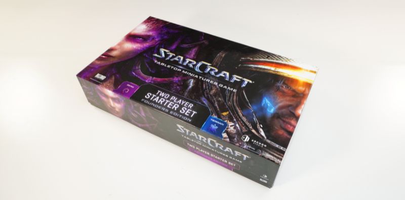 geschlossene StarCraft Starter Set Box